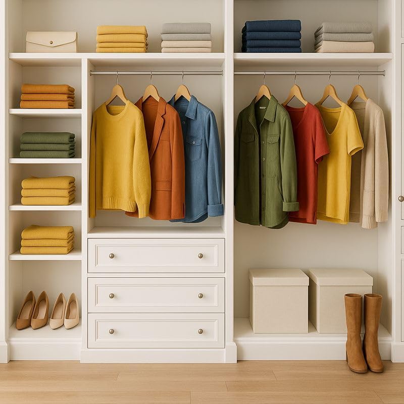 Modena Custom Cabinet Shelves – White Melamine 3/4" Panels, Cut-to-Order for Strong, Smooth, Modern Shelving, Custom Shelves Made in USA.